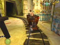 une photo d'Ã©cran de Indiana Jones and the Infernal Machine sur Nintendo 64